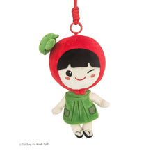 Load image into Gallery viewer, *Ang Ku Kueh Girl Plushie Charm (Winking)